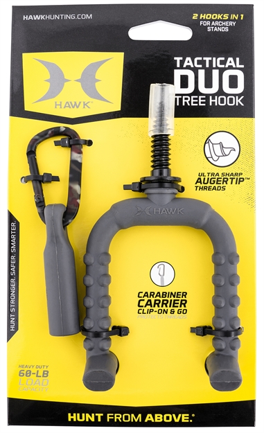 Picture of  Hawk Hwk3011 Tactical Duo Tree Hook Black
