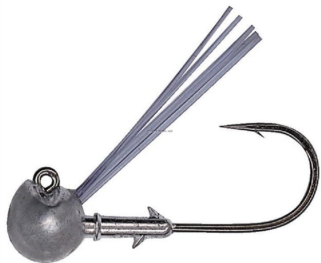 Picture of Hayabusa Baby Shooting Ball Finesse Football Jig Head With Weed Guard Size: #1-3/16Oz  3/Pack