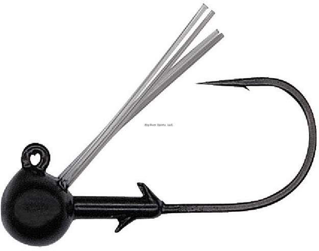 Picture of Hayabusa Brush Easy Round Jig Head With Weed Guard Size: #2-1/16Oz, Ned Rig  4/Pack