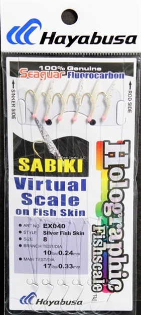 Picture of Hayabusa Holo Sabiki Rig Sz8 6Us 6Hooks
