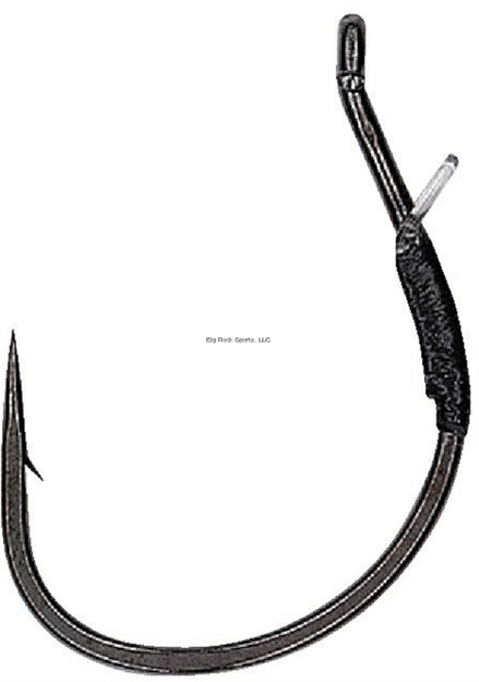 Picture of Hayabusa Wrm202 Weedless Wacky SP Hook With Monofilament Bait Keeper, Size: #1  6/Pack