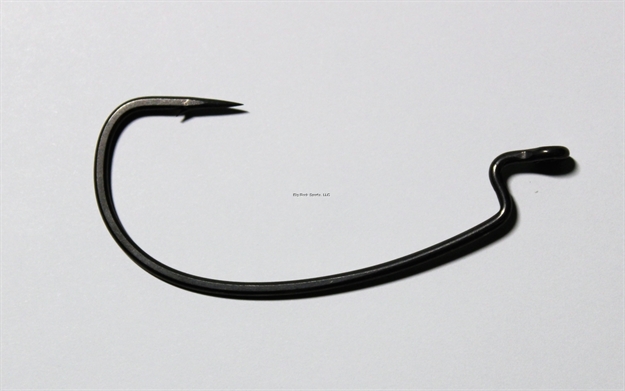 Picture of Hayabusa Wrm959 Wide Gap Offset Hook Heavy Duty Size: 6/0, Color Fluorine Nrb Coat 3/Pack