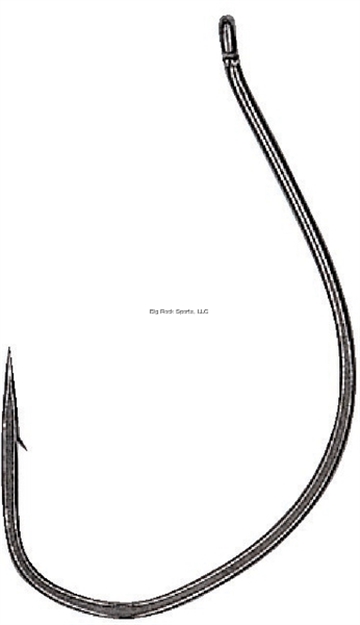 Picture of Hayabusa Wrm961 Finesse Wacky Hook Size: 1/0, Color: Black Nickel 6/Pack