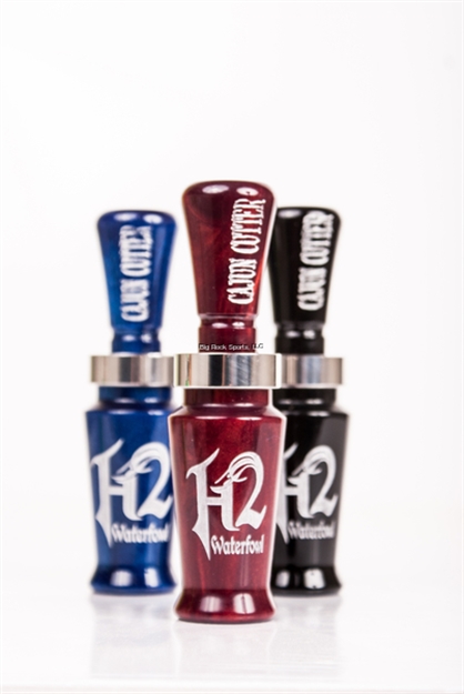 Picture of Haydel's Cajun Cutter Acrylic Mallard Call Dbl Reed Black