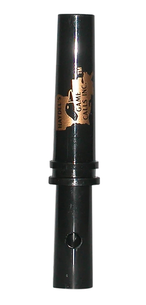 Picture of  Haydel's Game Calls Vtm90 Variable Tone  Open Call Double Reed Mallard Hen Sounds Attracts Ducks Black Acrylic 086666910808