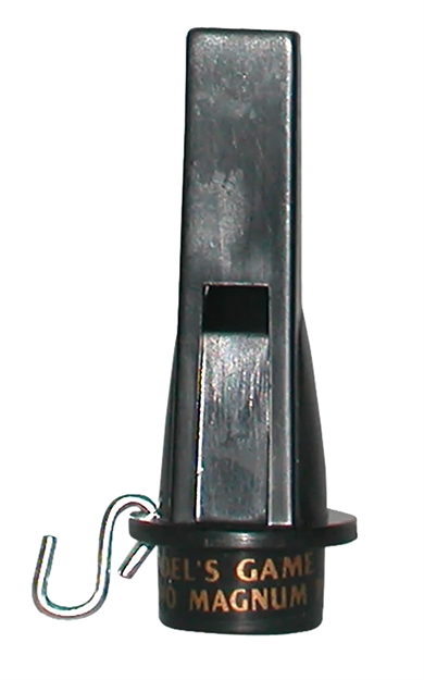 Picture of  Haydel's Game Calls Mp90 Magnum  Whistle Call Mallard Drake/Pintail/Teal/Widgeon Sounds Attracts Ducks Black Plastic 086666910402