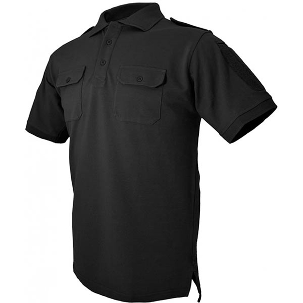 Picture of Hazard 4 Quickdry Leo Polo Black Small