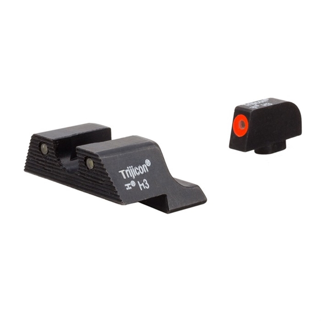 Picture of Trijicon Trijicon HD XR Night Sight Set  Orange Front Outline For H&K 45C/P30/Vp9 HK610-C-600896 719307214477