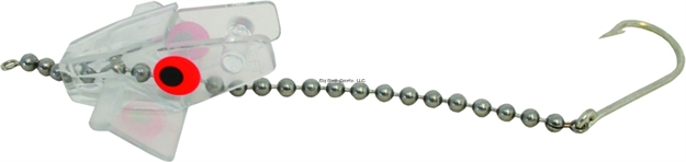 Picture of Head Start Surface Runner Bird/Skip Rigging System, Clear, With Hook And Chain