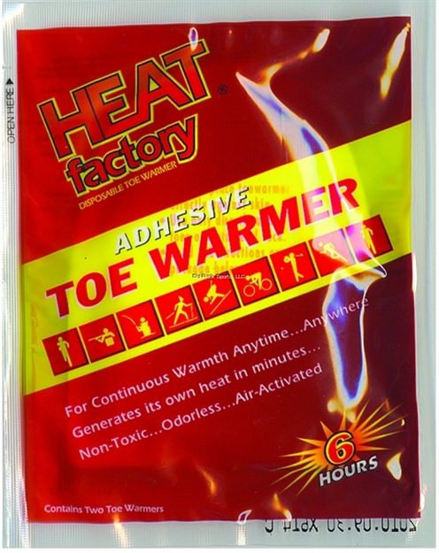 Picture of Heat Factory, Inc. Adhesive Toe Warmers Last UP TO 5 Hours, 2 PK
