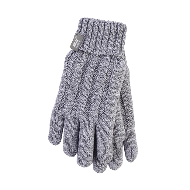 Picture of Heat Holder Glove Ladies - Light Grey - L/Xl