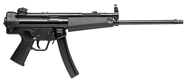 Picture of  Heckler & Koch 81000480 Sp5l  9Mm Luger 10+1 16.50" Black Threaded Barrel Black