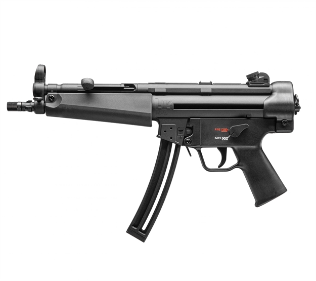 Picture of  Heckler & Koch 81000470 Mp5  22 LR 25+1 8.50" Black Barrel, Black Polymer Grip Right Hand 642230262096