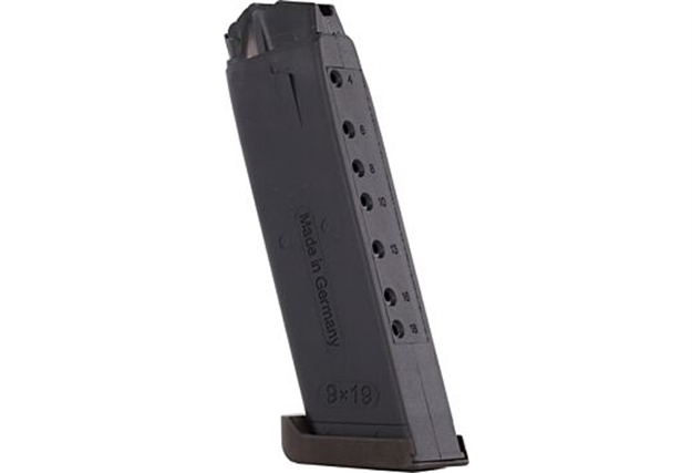 Picture of  Heckler & Koch 50259081 Usp  Black Detachable 18Rd 9Mm Luger For H&K Usp/Usp Tactical/Usp Elite/Usp Expert 642230266704