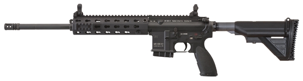 Picture of Heckler & Koch Mr556lca1 Mr556 A1 Semi-Automatic 223 Remington/5.56 Nato 16.5" MB 10+1 Adjustable Black Stk Black