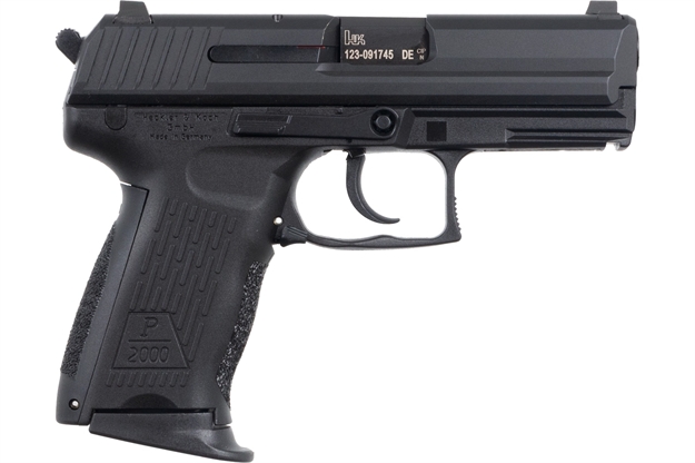 Picture of Heckler & Koch P2000 V3 Da/Sa 9Mm Luger 3.66" Bbl NS 3-10Rd Black 81000044