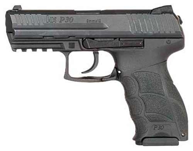 Picture of Heckler & Koch P30 V1 LT Lem Trigger 9Mm 3.85" Bbl 3-Dot FS 15Rd Black