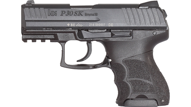 Picture of Heckler & Koch P30sk V3 Semi Auto Pistol 9Mm, 3.27 In, 10+1 Rnd, Sub Compact Blk Frame, Sa/Da Trgr 730903KLE-A5