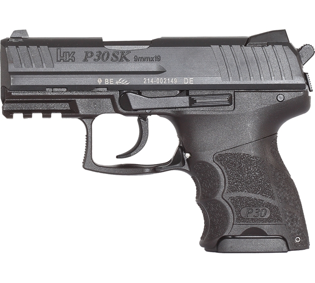 Picture of Heckler & Koch 81000086 P30sk Subcompact V3 *Ma Compliant 9Mm Luger 3.27" 10+1 (2) Black Black Steel Slide Black Interchangeable Backstrap Grip 730903K-A5