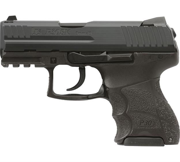 Picture of Heckler & Koch P30sk V3 Semi Auto Pistol 9Mm, 3.27 In, 10+1 Rnd, Sub Compact Blk Frame, Sa/Da Trgr 730903KSLE-A5 642230253421