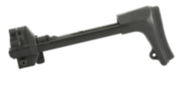 Picture of  Heckler & Koch 227901 Three Position Buttstock Black Rubber/Steel/Polymer Fits Heckler & Koch Sp5 Pistol/Rifle