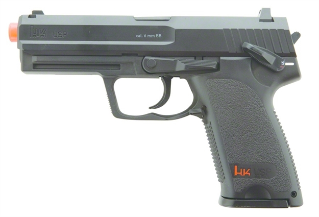 Picture of Heckler & Koch Usp Spring Airsoft Pistol, 6Mm, Black, 4" Bbl, 25 Shot 240 Fps