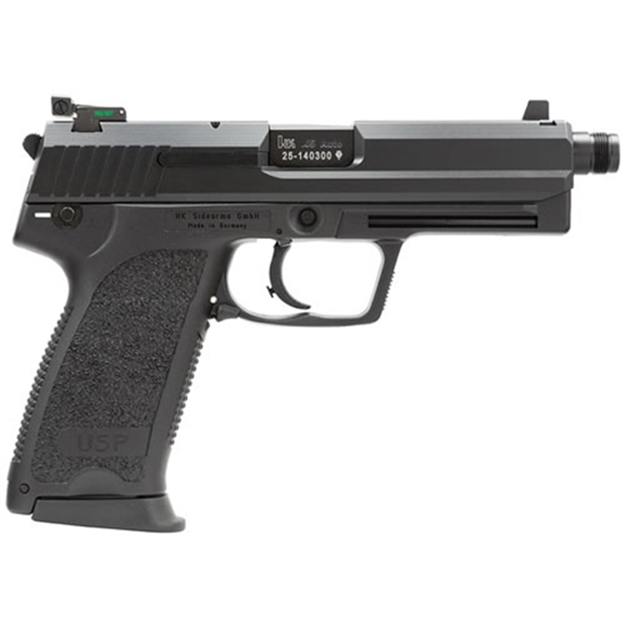 Picture of Heckler & Koch 81000351 Usp Tactical V1 45 Acp 5.09" 12+1 (3) Black Black Steel Slide Black Polymer Grip Adj Night Sights 704501TLEA5 642230249615