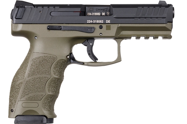 Picture of Heckler & Koch Vp9 9Mm 4.09" 2/17Rd Green 81000233 642230262034