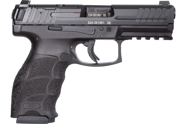 Picture of  Heckler & Koch 81000733 Vp9-B Optic Ready 9Mm Luger 4.09" 17+1 (3) Black Steel Slide With Optics Cut Black Interchangeable Backstrap Grip (Push Button) Night Sights