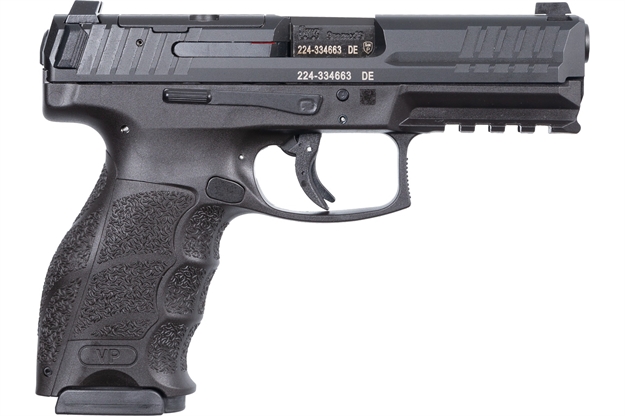 Picture of  Heckler & Koch 81000732 Vp9-B Optic Ready 9Mm Luger 4.09" 17+1 (2) Black Steel Slide With Optics Cut Black Interchangeable Backstrap Grip (Push Button) Night Sights