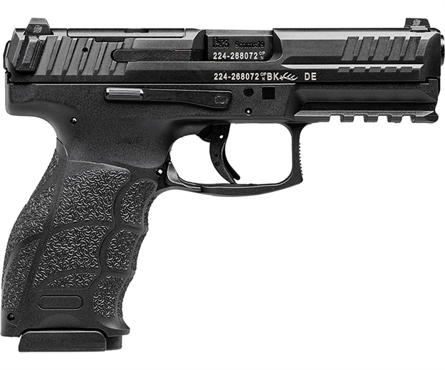 Picture of  Heckler & Koch 81000485 VP Optic Ready 9Mm Luger 10+1 4.09" Barrel, Polymer Frame W/Mil-Std Accessory Rail, Optic Cut Serrated Steel Slide,  Interchangeable Backstraps & Grip Panels, Includes 2 10Rd Magazines