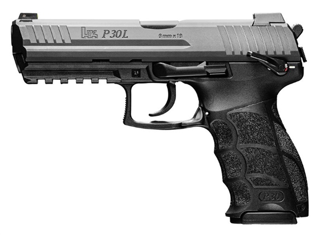 Picture of HK P30s Long V3 Da/Sa Trig 9Mm 4.45" Bbl 2-10Rd W/Safe< 81000125 642230260658