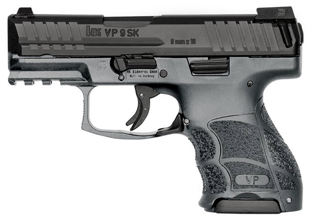 Picture of Heckler &Amp; Koch Heckler &Amp; Koch Vp9sk, 9Mm, 3.39" Barrel, Night Sights, Grey, (3) 10-Rd 81000100 642230257191
