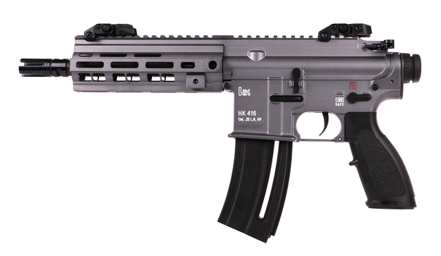 Picture of Heckler And Koch (Hk Usa) Hk416 Pistol 22Lr Grey 20Rd  # 81000598