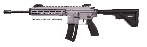 Picture of Heckler And Koch (Hk Usa) Hk416 Rifle 22Lr Grey 10Rd   # 81000597