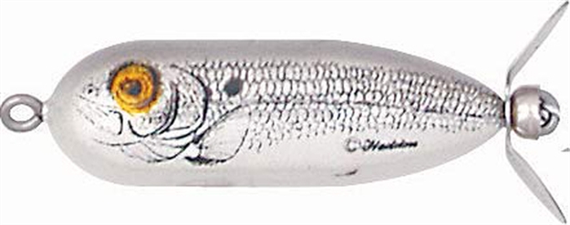 Picture of Heddon Baby Torpedo Topwater Prop Bait, 2 1/2", 3/8 Oz, Shad, Floating X0361GBSD