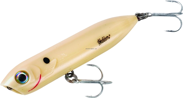 Picture of Heddon Chug'n Spook Jr. Topwater Bait, 3 1/2", 1/2 Oz, Bone, Floating