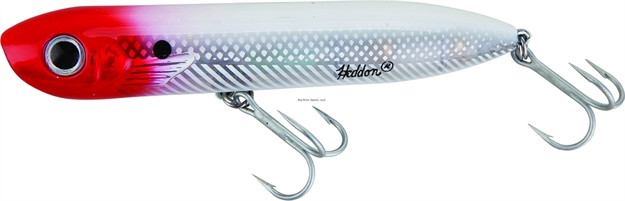 Picture of Heddon Chug'n Spook Topwater Bait, 4 7/8", 1 Oz, Red Fish Flash, Floating