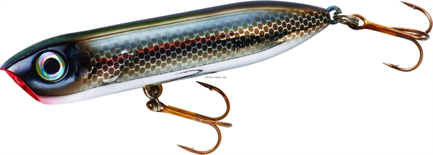 Picture of Heddon Chug'n Spoon Jr, 3 1/2", 1/2 Oz, Black Shiner, Floating