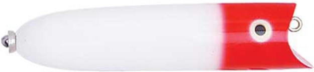 Picture of Heddon Baby Lucky 13 Popper, 2 5/8", 3/8 Oz, Red Head, Floating