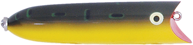 Picture of Heddon Lucky 13 Popper, 3 3/4", 5/8 Oz, Bull Frog, Floating