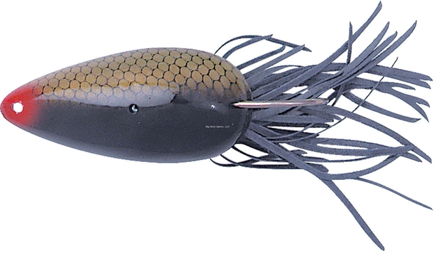 Picture of Heddon Moss Boss Weedless Spoon, 2 1/2", 1/4 Oz, Black Scale