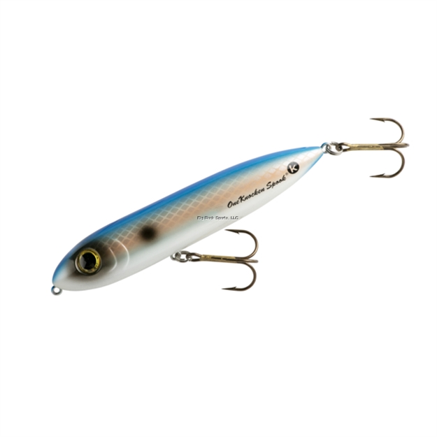 Picture of Heddon One Knocker 1K Spook, 4 1/2", 3/4Oz, #2 Hooks,  River Shad