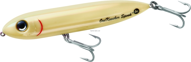 Picture of Heddon One Knocker Spook Topwater Bait, 4 1/2", 1/2 Oz, Bone, Floating