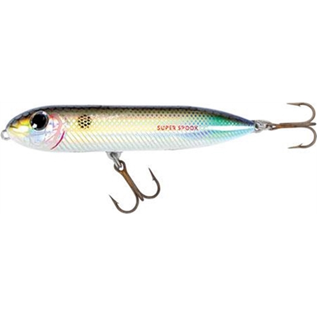 Picture of Heddon Super Spook Jr. Topwater Bait, 3 1/2", 1/2 Oz, Wounded Shad, Floating X9236HBS