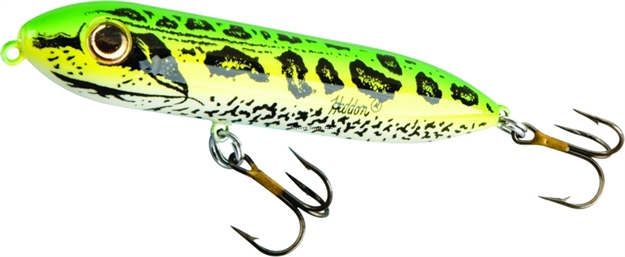 Picture of Heddon Super Spook Jr. Topwater Bait, 3 1/2", 1/2 Oz, Frog, Floating