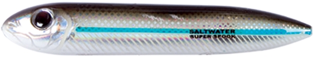 Picture of Heddon Super Spook Jr. Topwater Bait, 3 1/2", 1/2 Oz, Silver Mullet, Floating