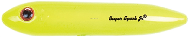 Picture of Heddon Super Spook Topwater Bait, 5", 7/8 Oz, Chartreuse, Floating