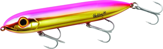 Picture of Heddon Super Spook Topwater Bait, 5", 7/8 Oz, Gold Pink, Floating