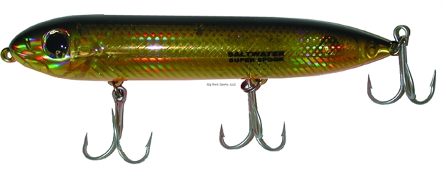 Picture of Heddon Super Spook Topwater Bait, 5", 7/8 Oz, Gold Shiner, Floating